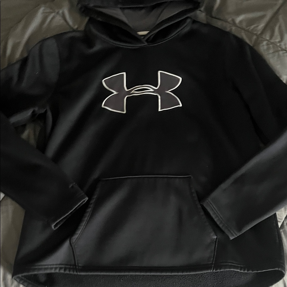 Under Armour Black Pullover with Logo